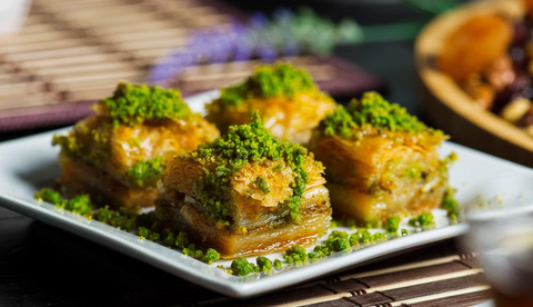 Baklava – kutt den før steking, ikke etter