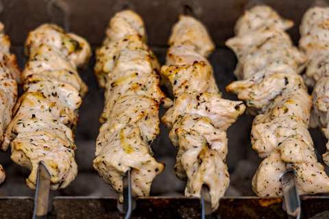 Souvlaki – ladolemono er trinnet de fleste hopper over