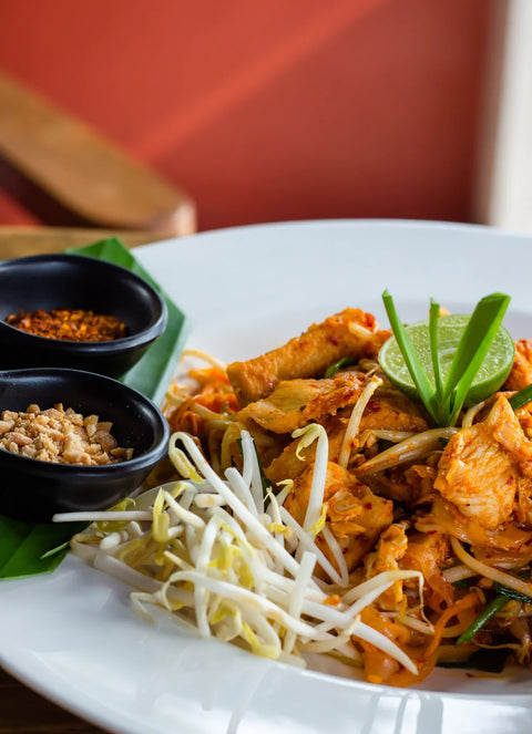 Pad Thai med kylling
