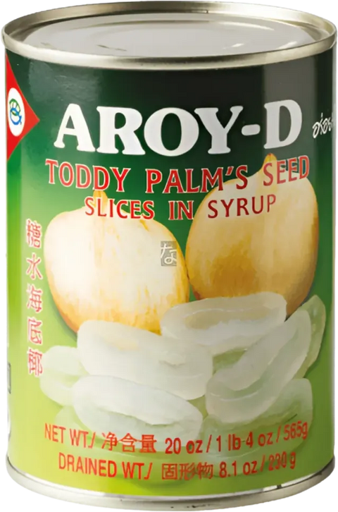 AROY-D TODDY PALM SEED IN SYRUP SLICED