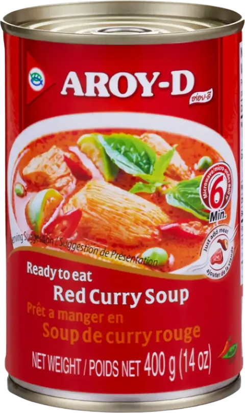 AROY-D RED CURRY SOUP READY TO EAT