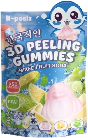 K-PEELZ MIXED FRUIT SODA 3D PEELING