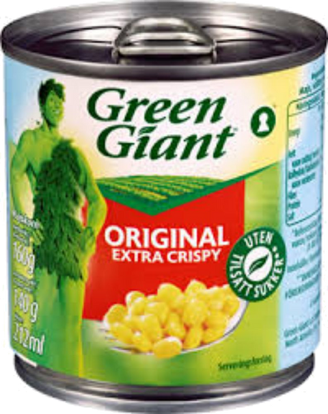 GREEN GIANT MAIS ORIGINAL EXTRA CRISPY