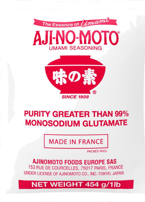 AJINOMOTO MONOSODIUM GLUTAMATE 454G