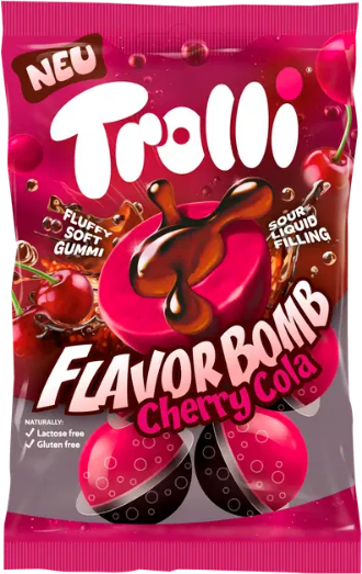 TROLLI FLAVORBOMB CHERRY COLA