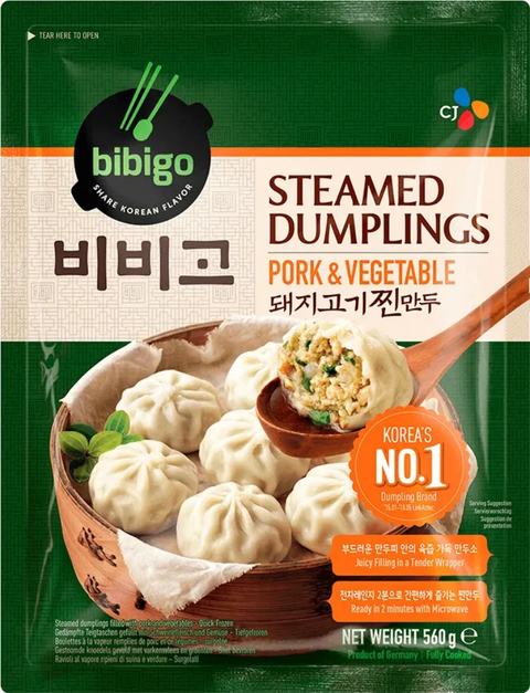 BIBIGO STEAMED PORK & VEGETABLES