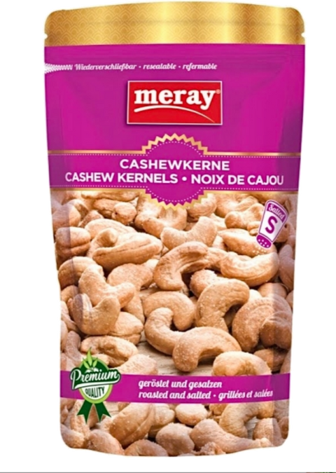 MERAY CASHEWNØTTER RISTET & SALTET