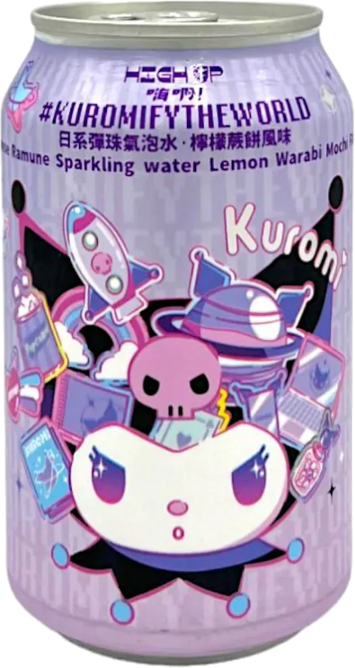 HIGH UP KUROMI GRAPE SPARKLING WATER