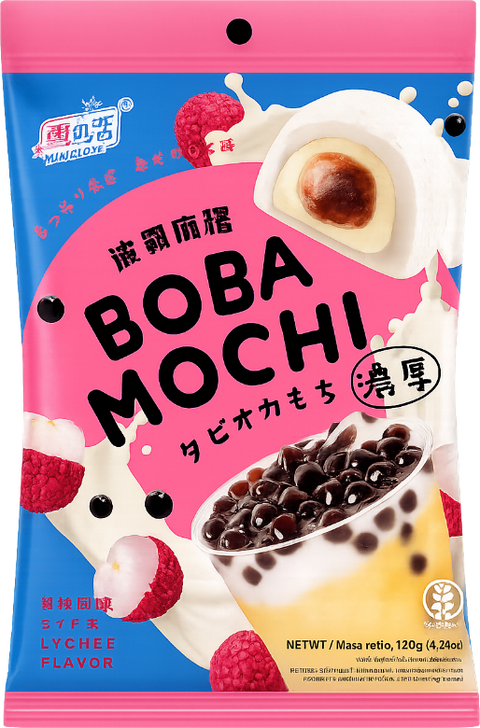 YUKI & LOVE BOBA MOCHI LYCHEE FLAVOR