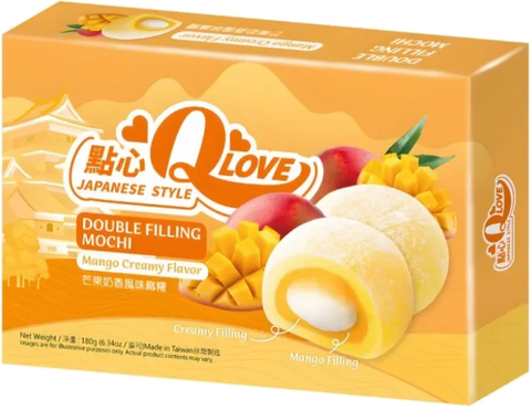 QLOVE MANGO DOUBLE FILLING MOCHI