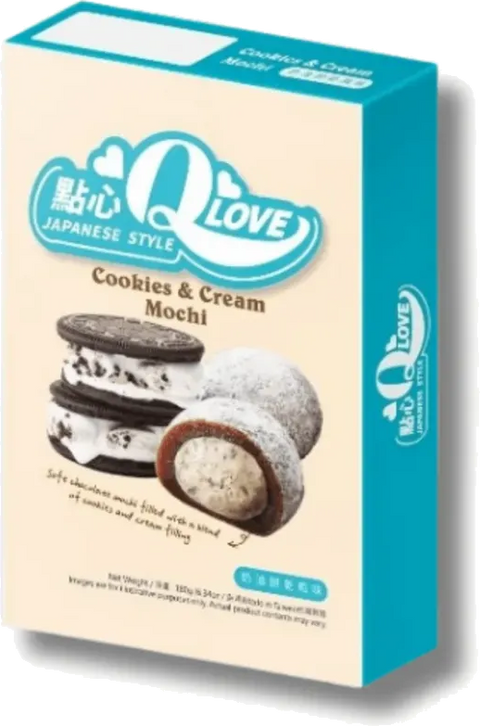 QLOVE COOKIES & CREAM DELUXE MOCHI