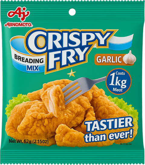 AJINOMOTO CRISPY FRY BREADING MIX-GARLIC