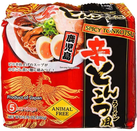 HIGASHI SPICY TONKOTSU RAMEN 5-PACK