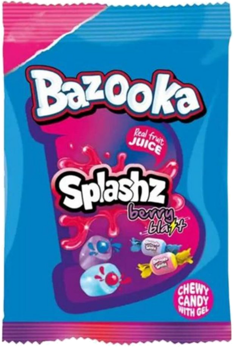 Bazooka Splashz Berry 120g
