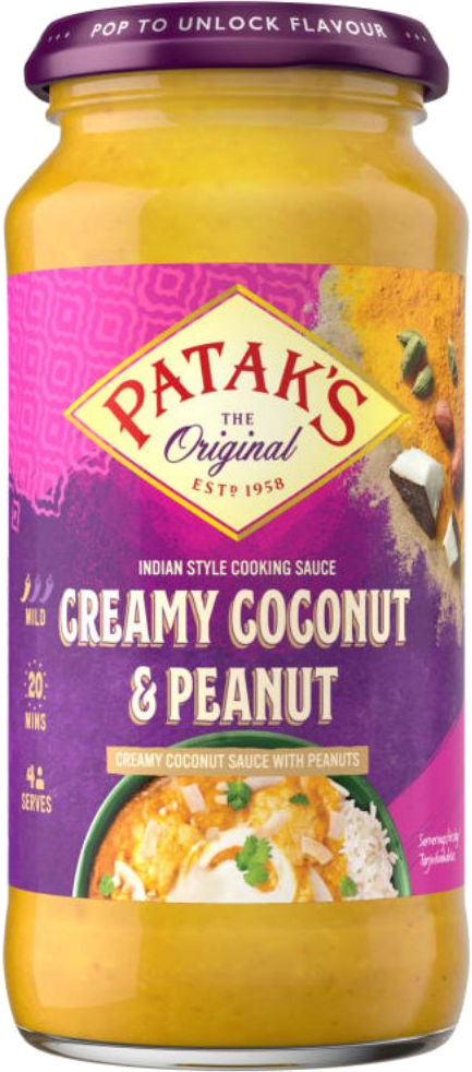 PATAK'S COCONUT & PEANUT COOCING SAUCE