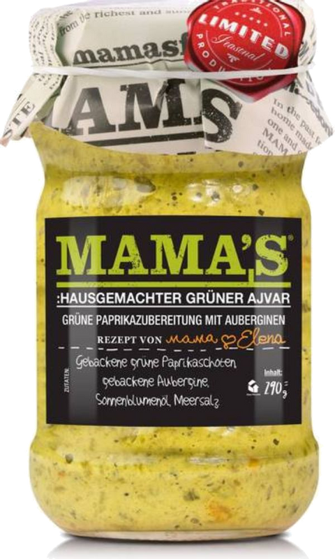 MAMA'S AJVAR GRØNN MILD