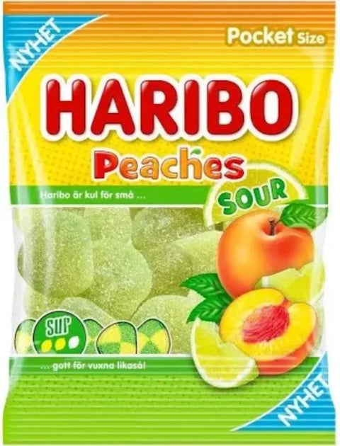 HARIBO PEACHES SOUR