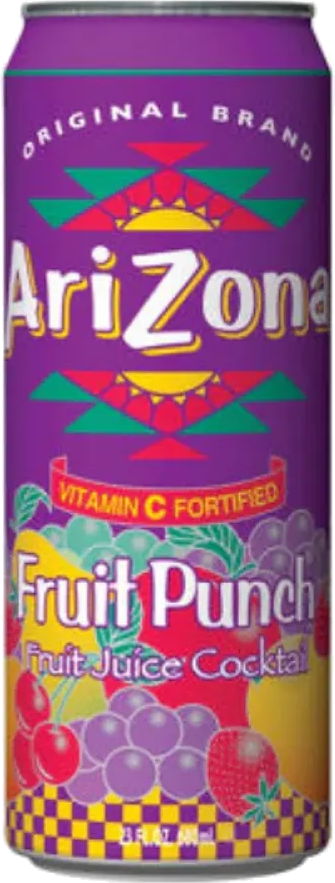 ARIZONA TEA FRUIT PUNCH 23,5 OZ