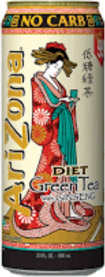 Arizona Diet Green Tea Ginseng 650ml
