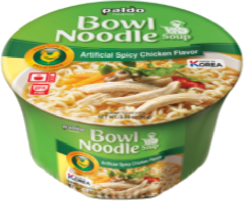 PALDO BOWL NOODLE CHICKEN FLAVOR