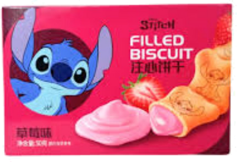 Binqi Stitch Strawberry Kjeks 50g