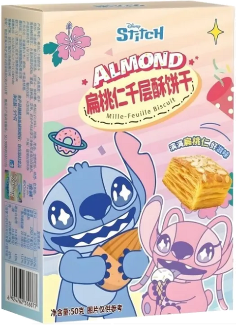 BINQI & DISNEY STITCH ALMOND BISCUITS