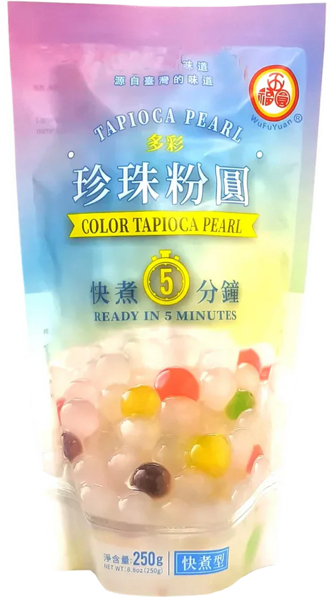 WU FU YUAN COLOUR TAPIOCA PEARL