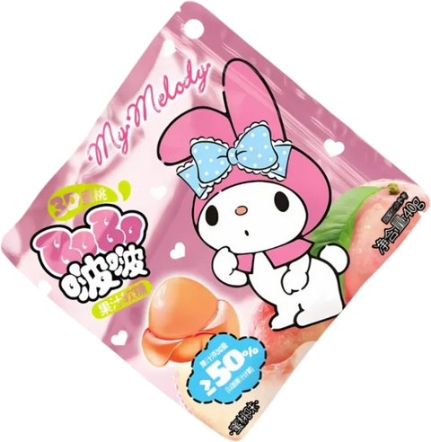 QI MY MELODY PEACH 3D GUMMY
