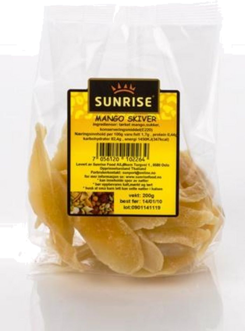 SUNRISE MANGO I SKIVER