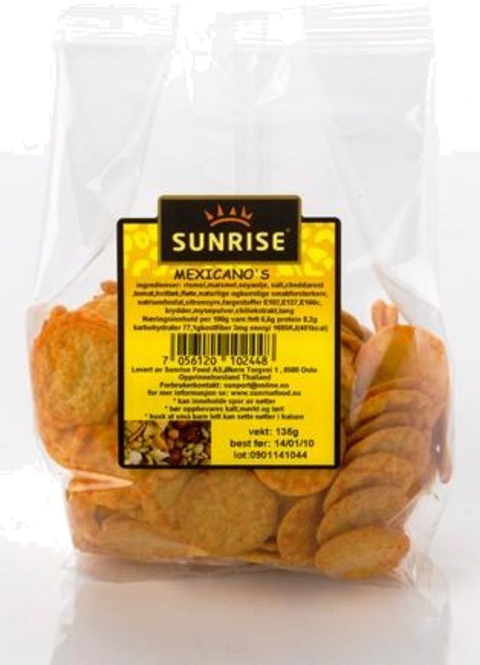 Sunrise Mexicano's 125g