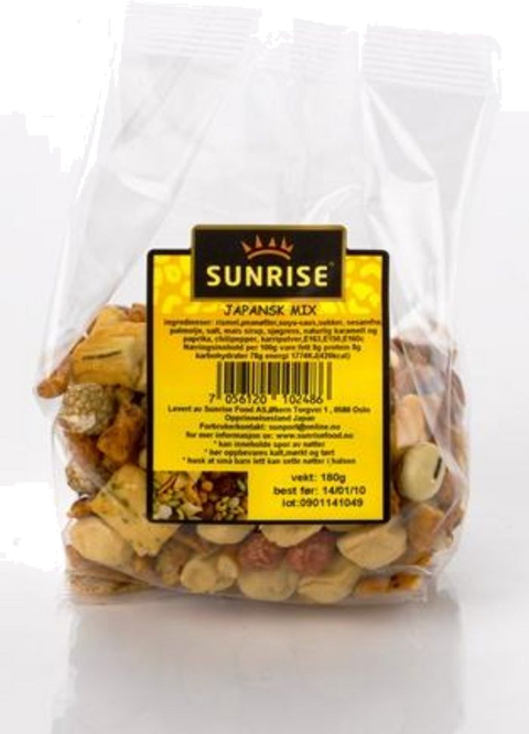 SUNRISE JAPANSK MIX