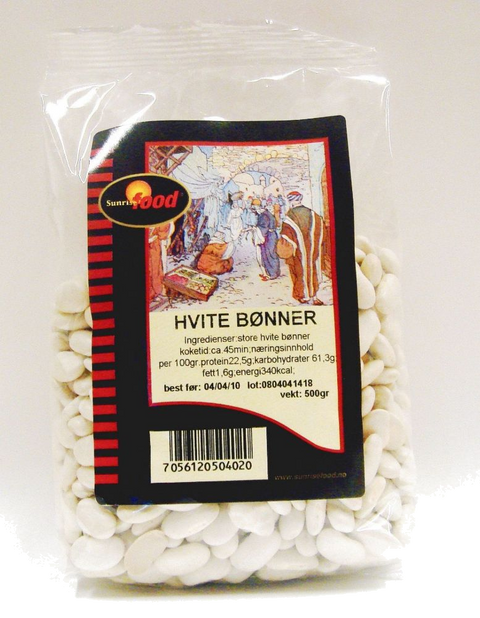 SUNRISE HVITE BØNNER