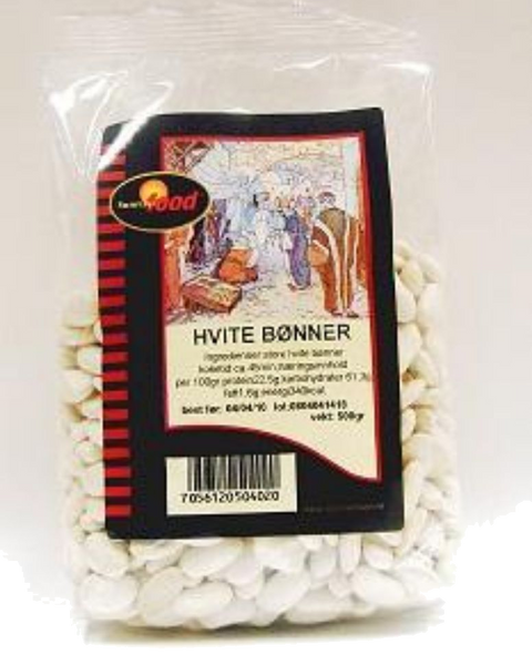 SUNRISE HVITE BØNNER STORE