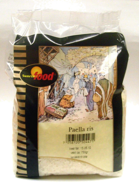 Sunrise Paellaris 650g