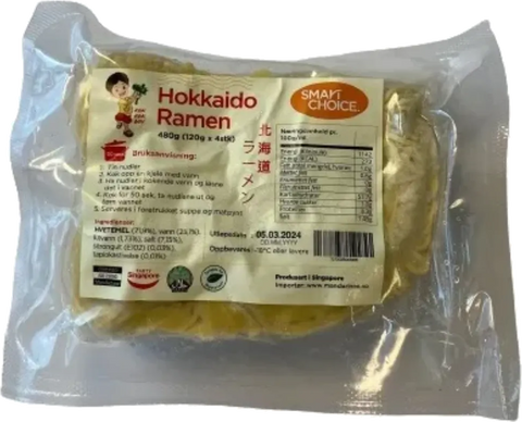 Hokkaido Ramen 4-pack 480g