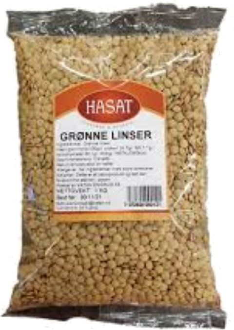 HASAT GRØNNE LINSER
