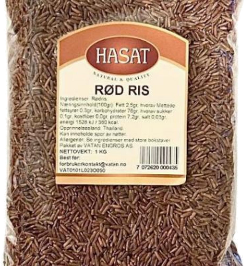 HASAT RØD RIS