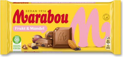 MARABOU FRUKT & MANDEL