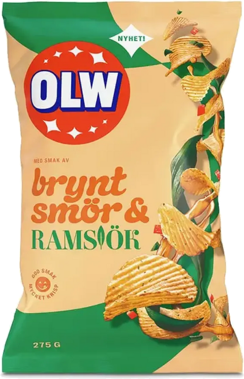 OLW BRYNT SMØR & VITLØK