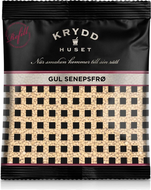 KRYDDHUSET SENNEPSFRØ GUL