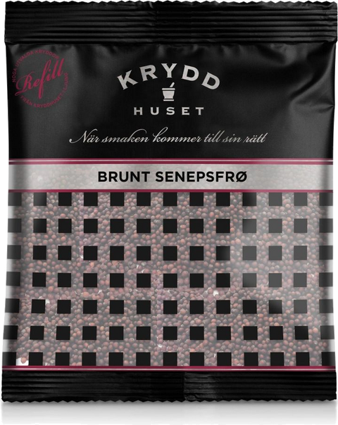 KRYDDHUSET SENNEPSFRØ BRUN