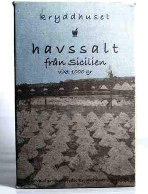 KRYDDHUSET HAVSALT FRA SICILIA