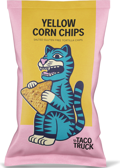 EL TACO TRUCK SALTED YELLOW CORN CHIPS