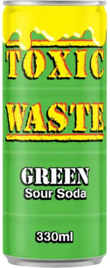 TOXIC WASTE GREEN SODA