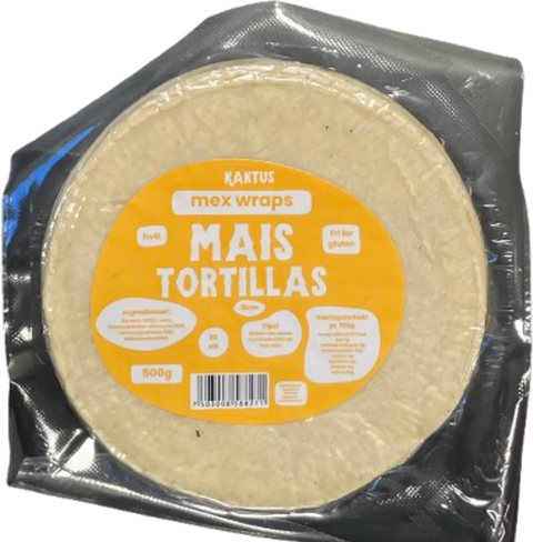 KAKTUS MAIS TORTILLA 15CM 20 STK