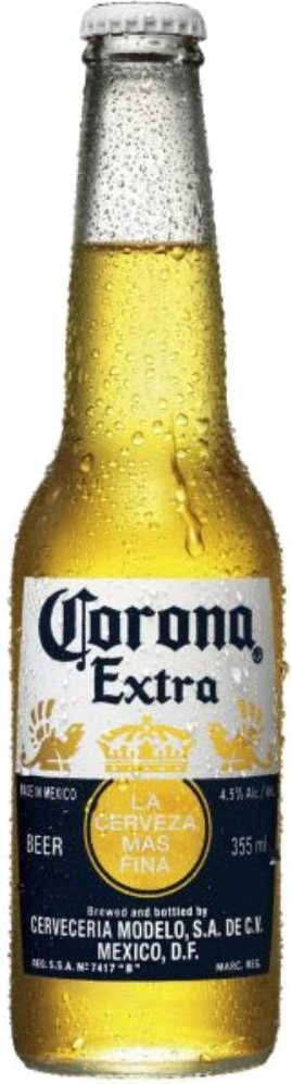 CORONA EXTRA FLASKE