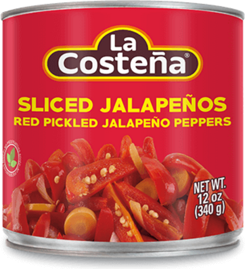 LA COSTENA RED SLICED JALAPENOS