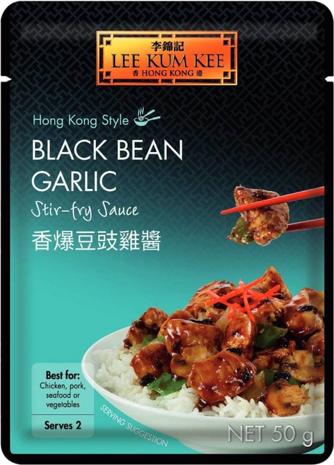 LKK Black Bean Garlic Woksaus 50g