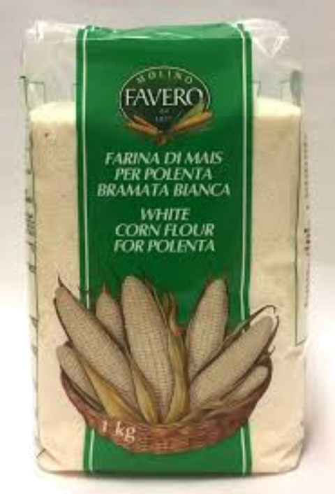 FAVERO POLENTA HVIT MAISMEL FIN