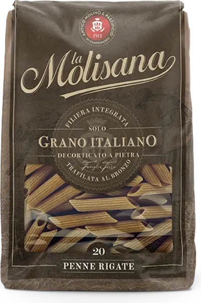 LA MOLISANA PENNE RIGATE FULLKORN 20